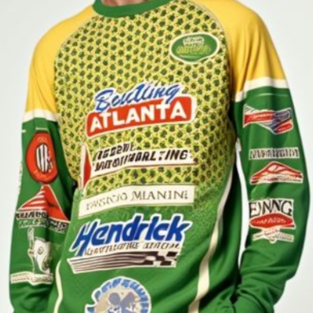 Fishing Shirt Long Sleeve Yellow And Green Adult Large